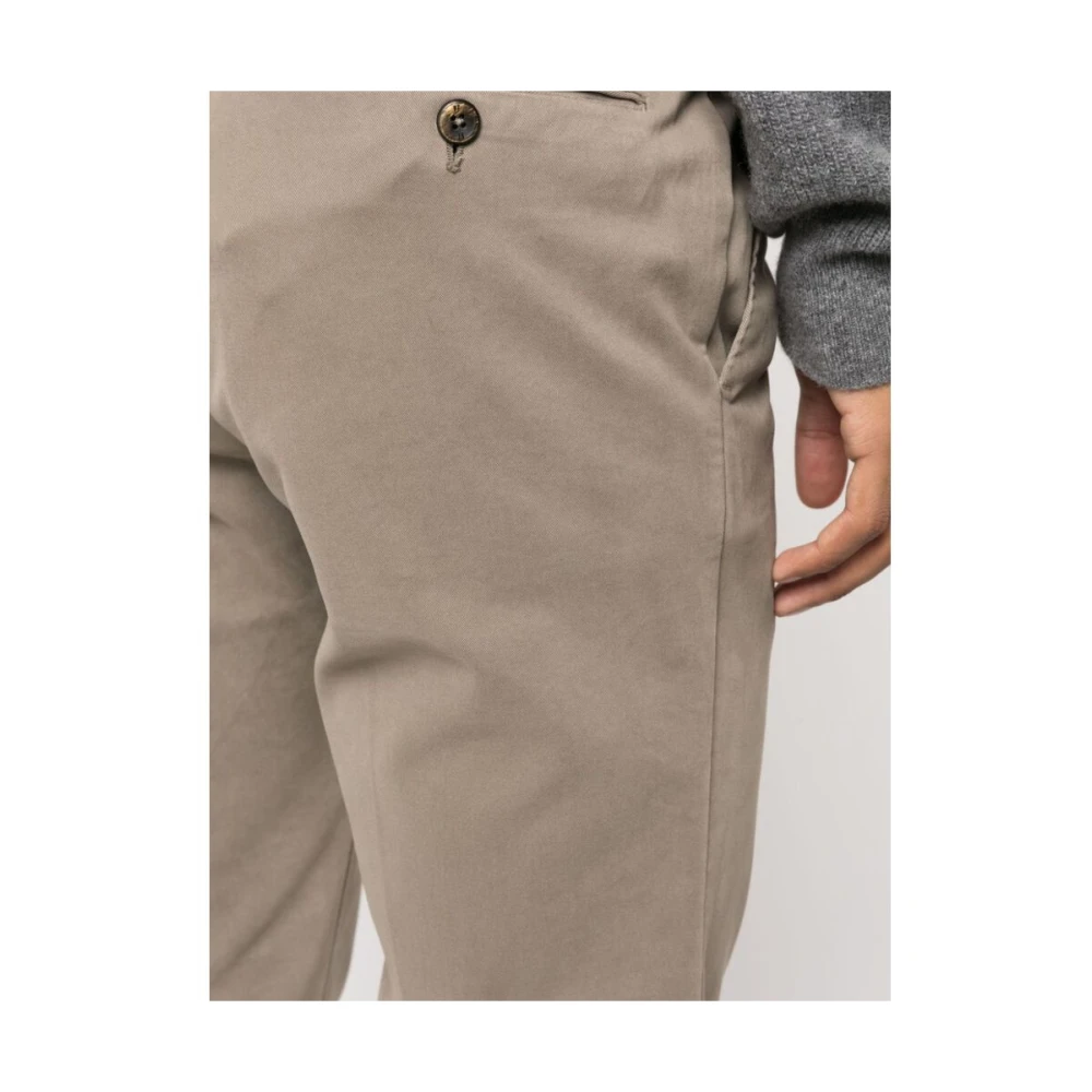Pt01 Slim-fit Trousers Green Heren
