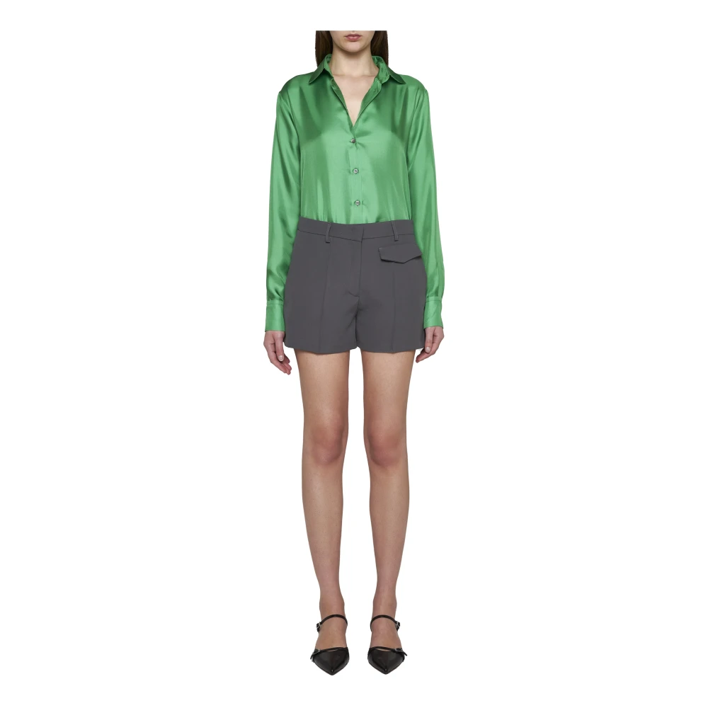 Blanca Vita Stijlvolle Shorts voor Vrouwen Gray Dames