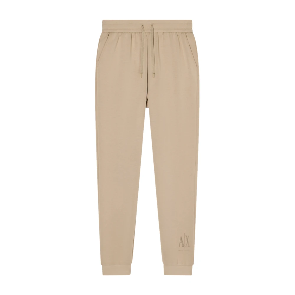 Armani Exchange Donna Beige Pantaloni, Xs, New,