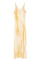 robe-chic-jaune-andamp-blanche