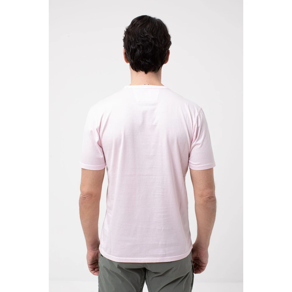 C.P. Company T-Shirts Pink Heren