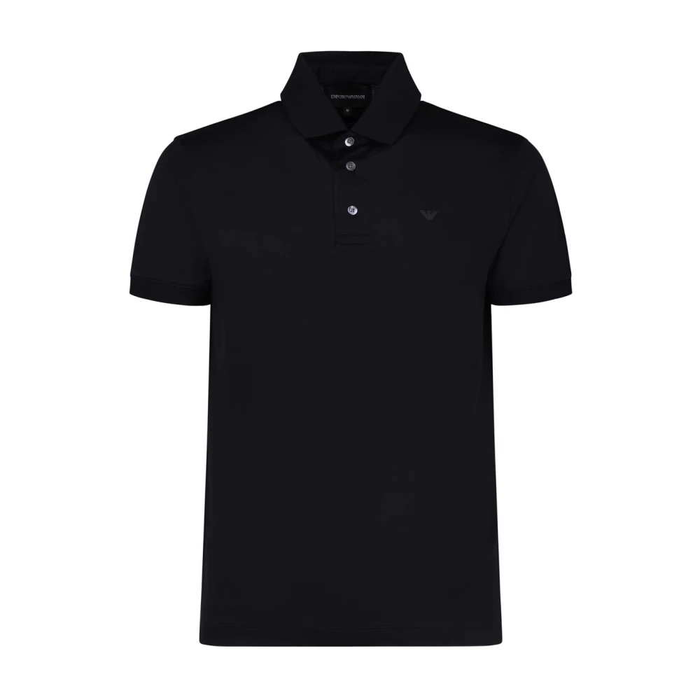Emporio Armani Men's Blue Tops, Male,, Polo Shirts 2XL