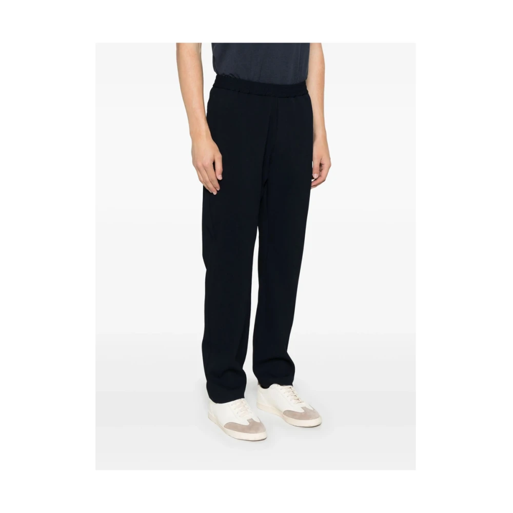 Barena Venezia Navy Blue Elastische Trekkoordbroek Blue Heren