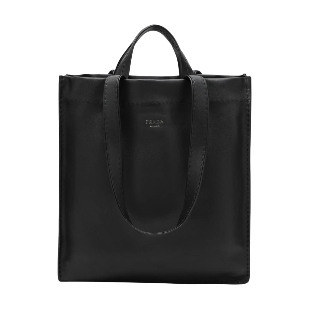 Prada Borsa Tote - Male - Shopping Bags - Black - One Size - Bags