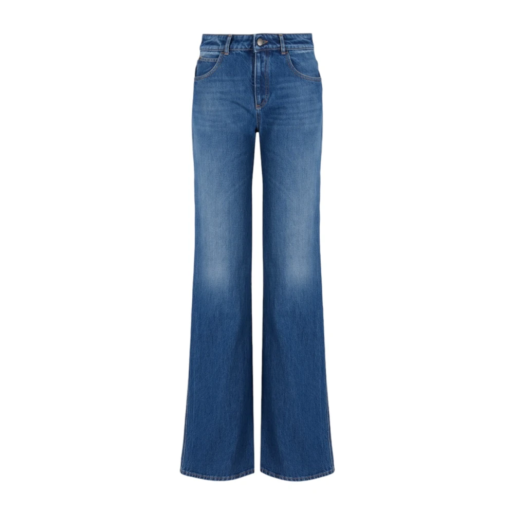 Emporio Armani Klassieke Denim Jeans voor dagelijks gebruik Blue Dames