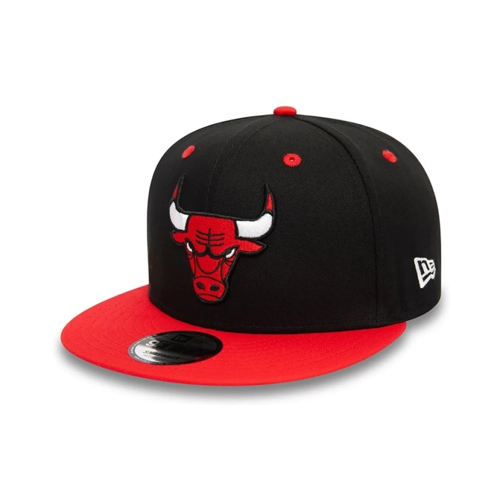 new era Zwarte Bulls Teamkleur Pet Black Heren