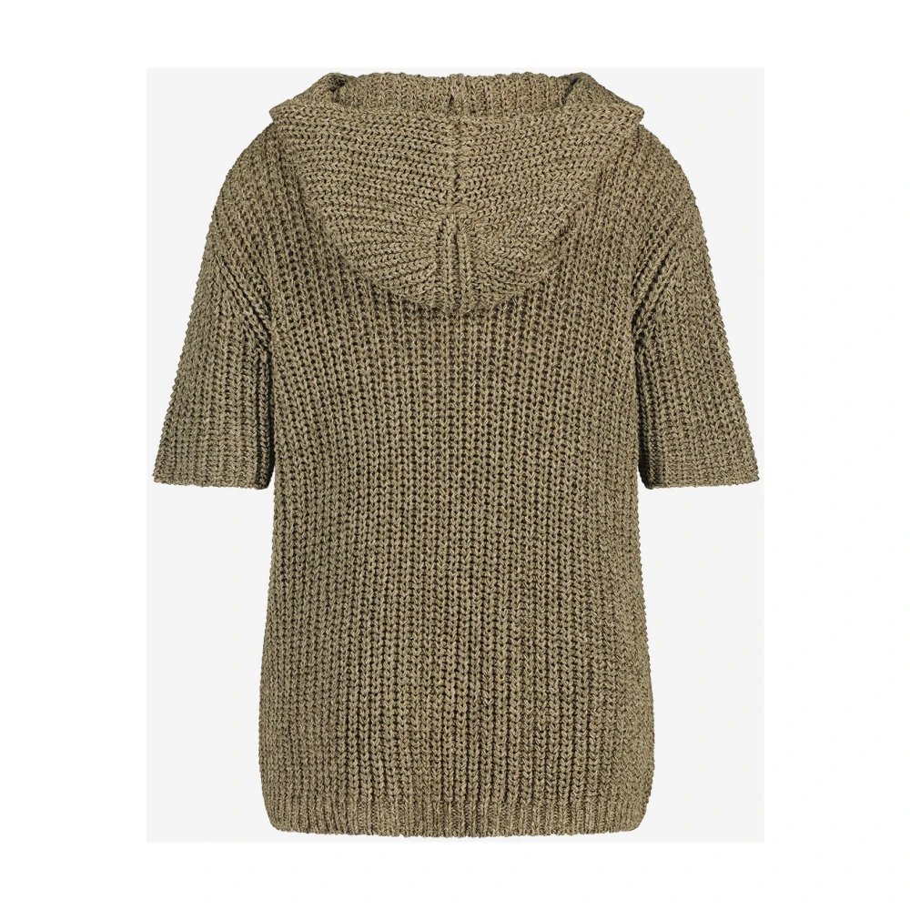 Jane Lushka Round-neck Knitwear Green Dames