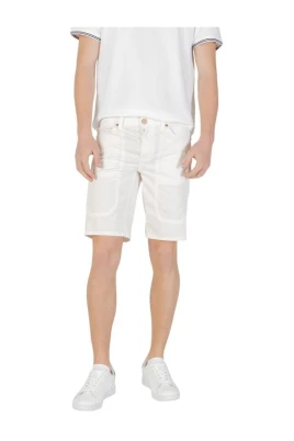 Vita bomull Bermuda shorts