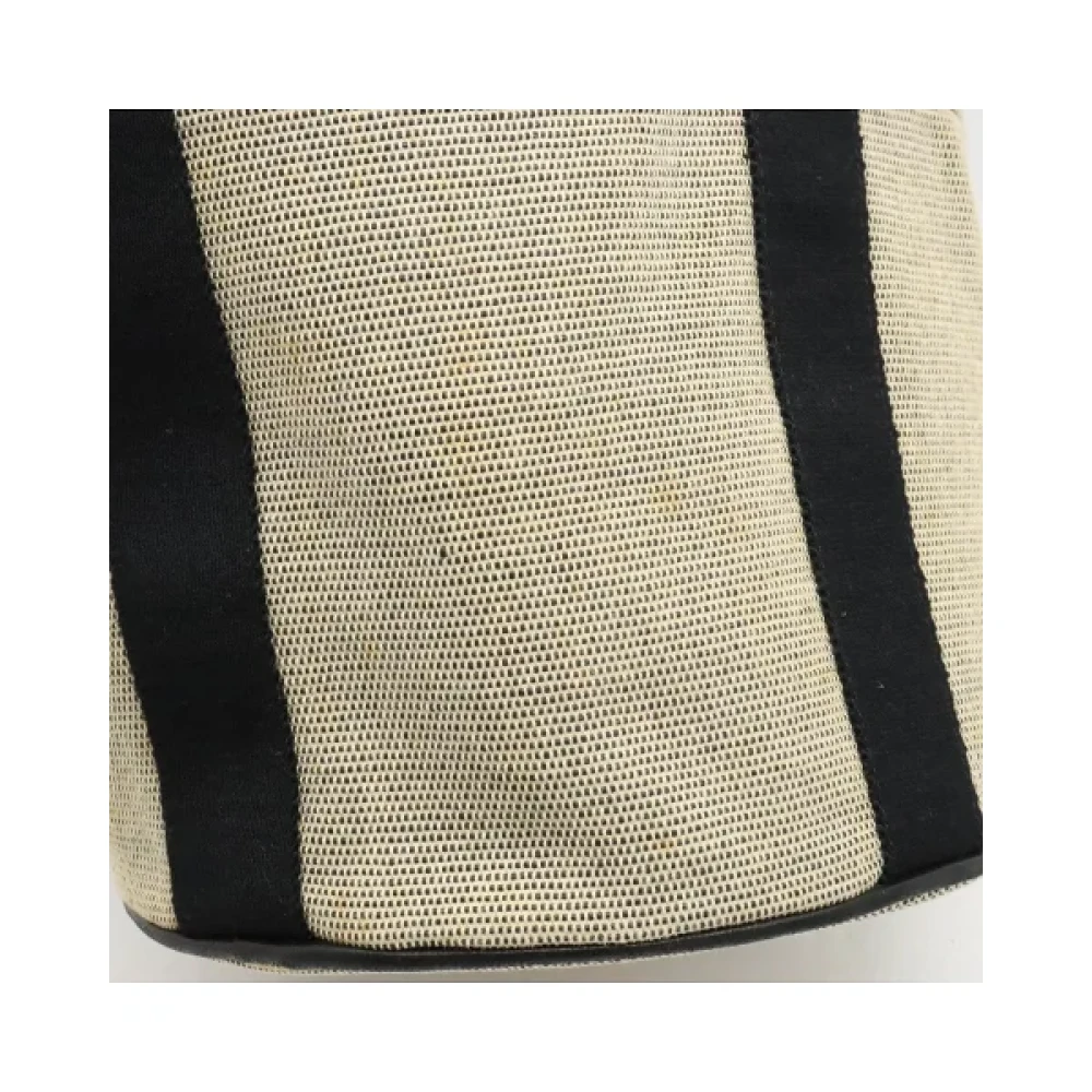 Hermès Vintage Pre-owned Cotton handbags Beige Dames