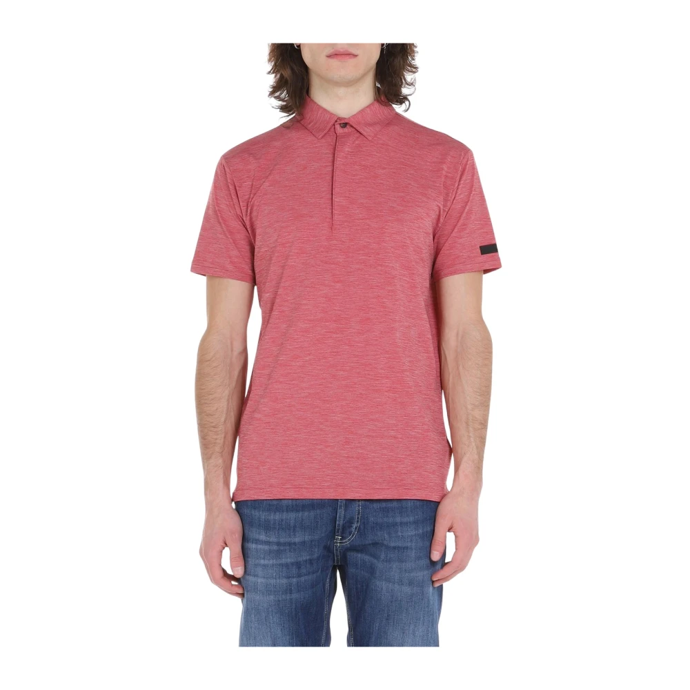 RRD Technische Stoffen Polo Shirt Red Heren