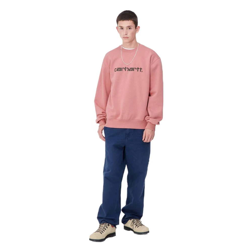 Carhartt WIP Hoodie Pink Heren