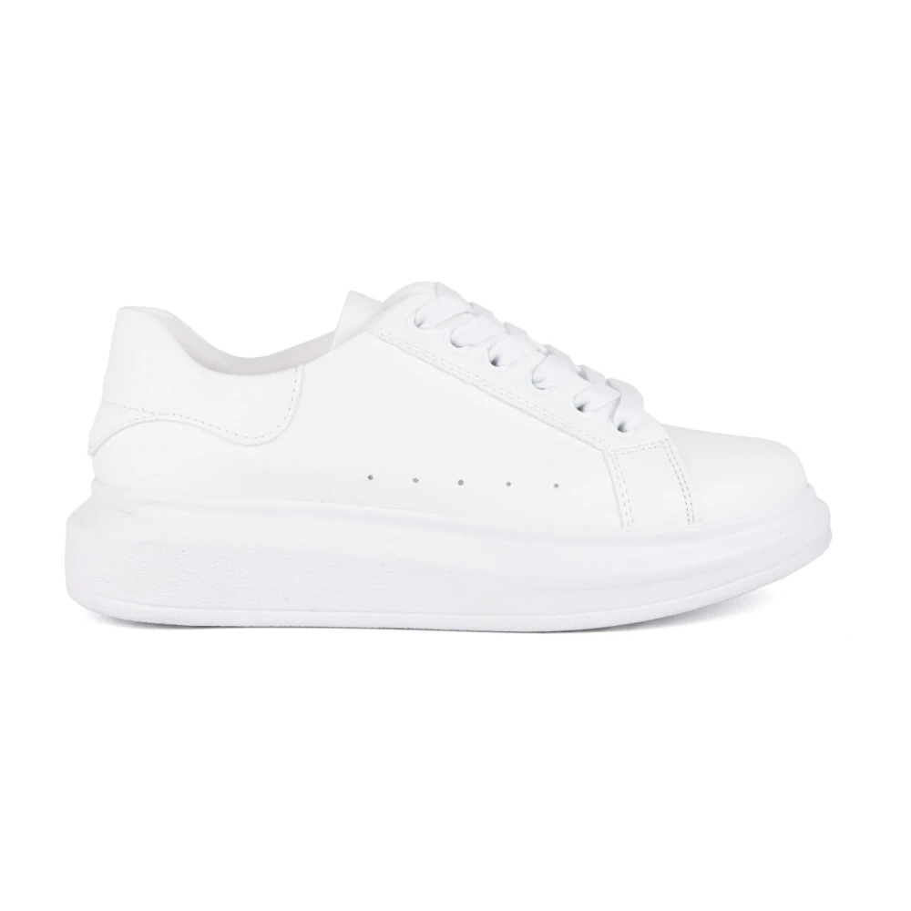 Vaani Leisure Trainers Dames Schoenen Wit