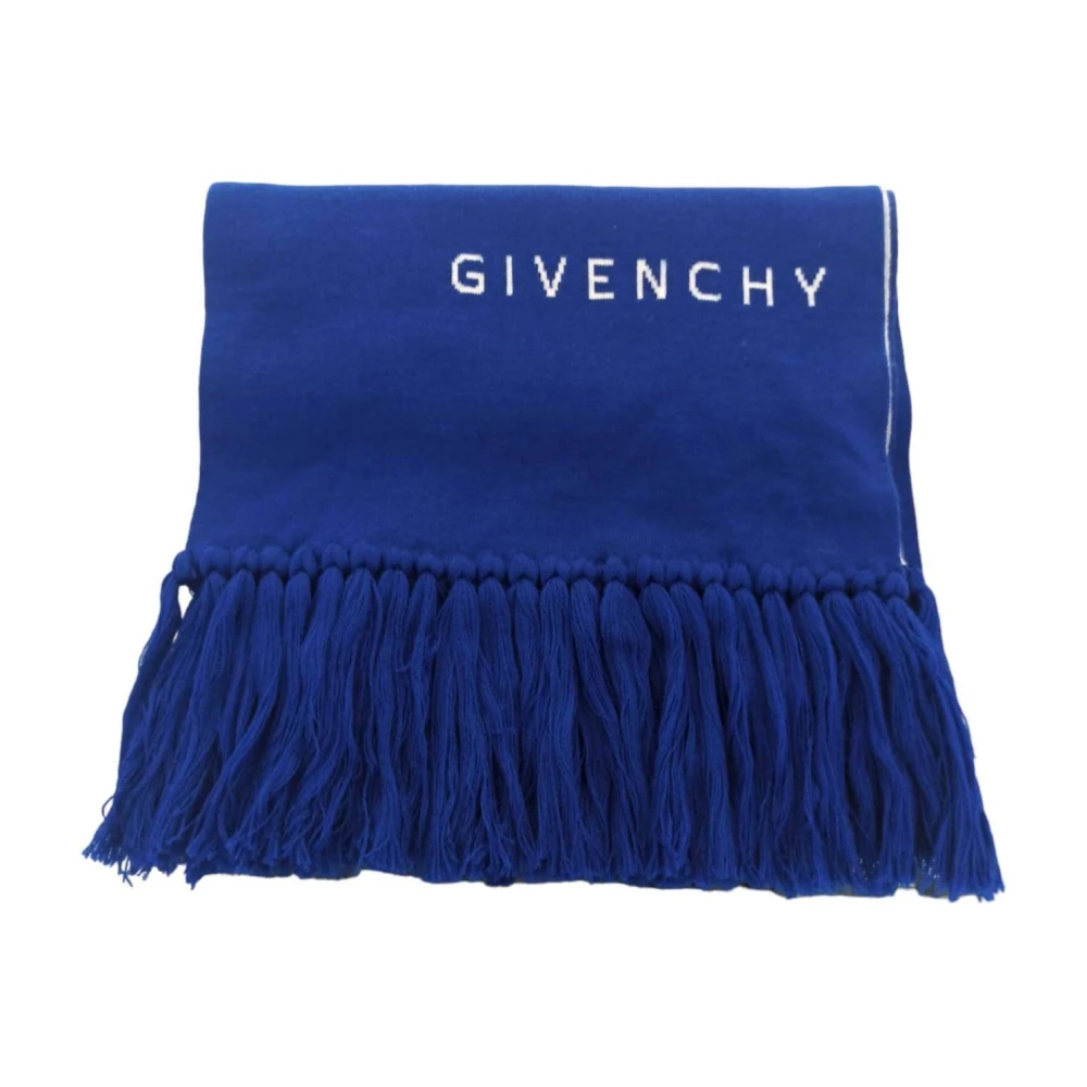 Givenchy Modieuze sjaal voor alle gelegenheden Blue Dames