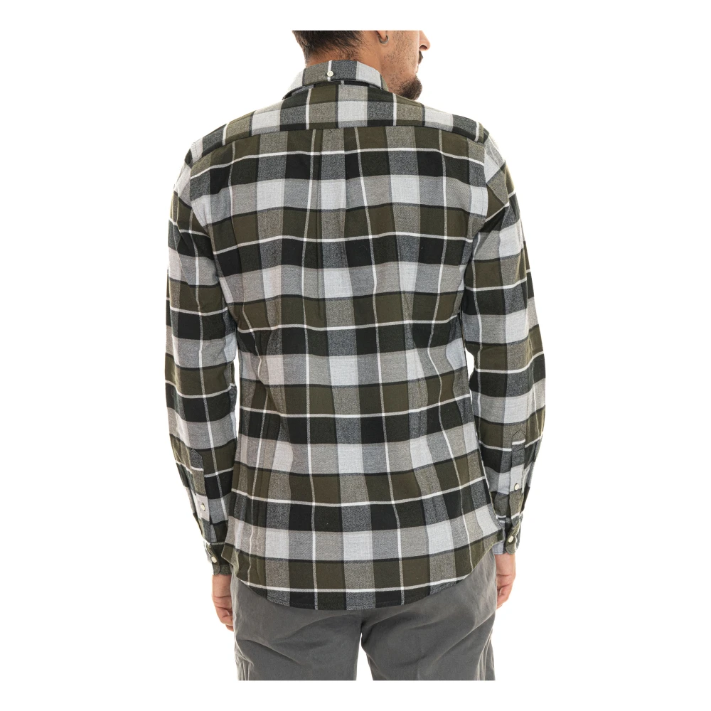Barbour Geruite Button-Down Casual Overhemd Multicolor Heren