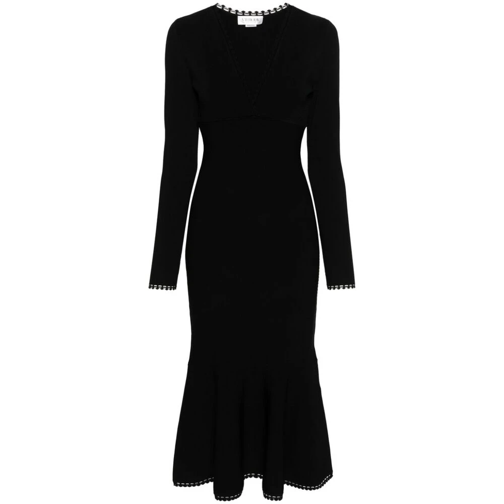 Victoria Beckham Midi Dresses Black Dames