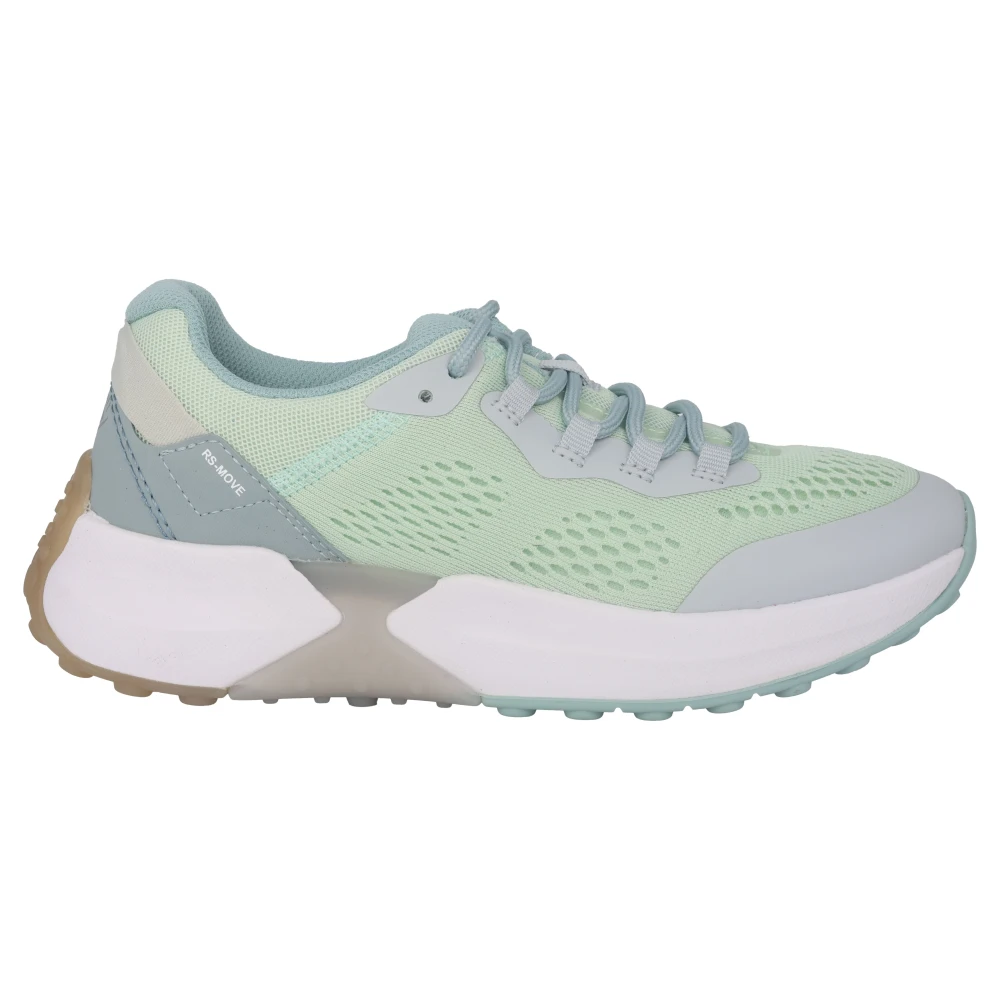 Gabor Rollende sneaker voor dames Groene mix Dames Schoenen