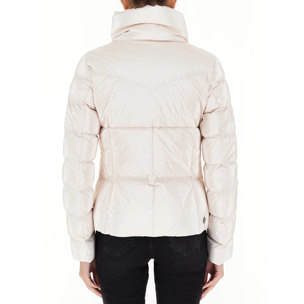 Colmar Beige Hoge Nek Pufferjas Beige Dames