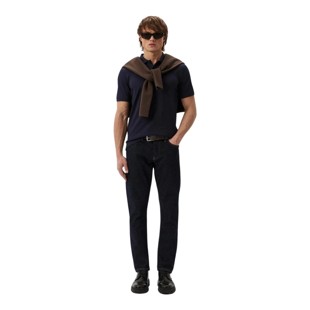 Calvin Klein Moderne Slim Fit Donkerblauwe Jeans Blue Heren