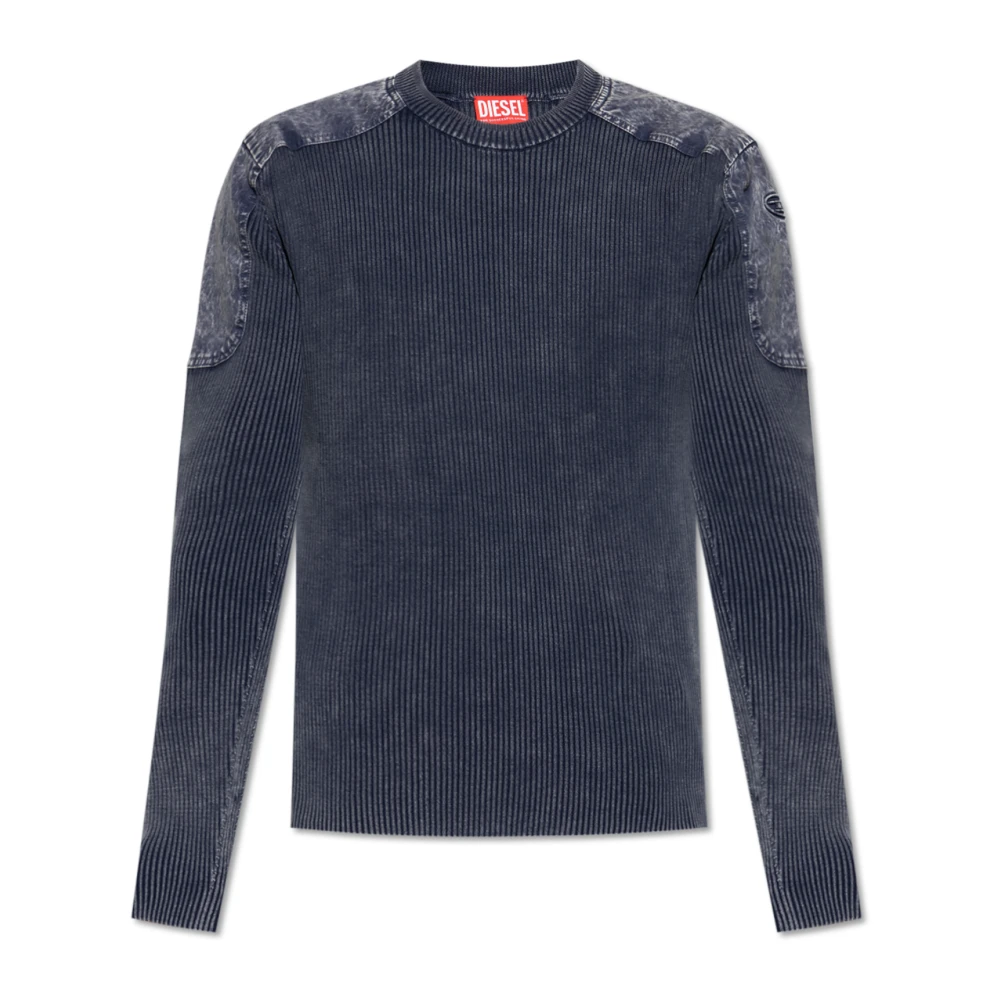 Diesel Uomo Blu - Maglione K-Martin - Knitwear - Xl
