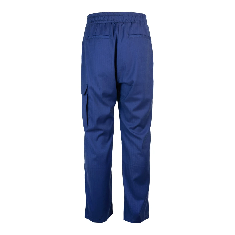 Family First Trousers Blue Heren