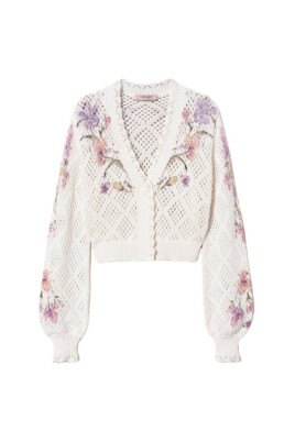 multicolor-floral-v-neck-cardigan