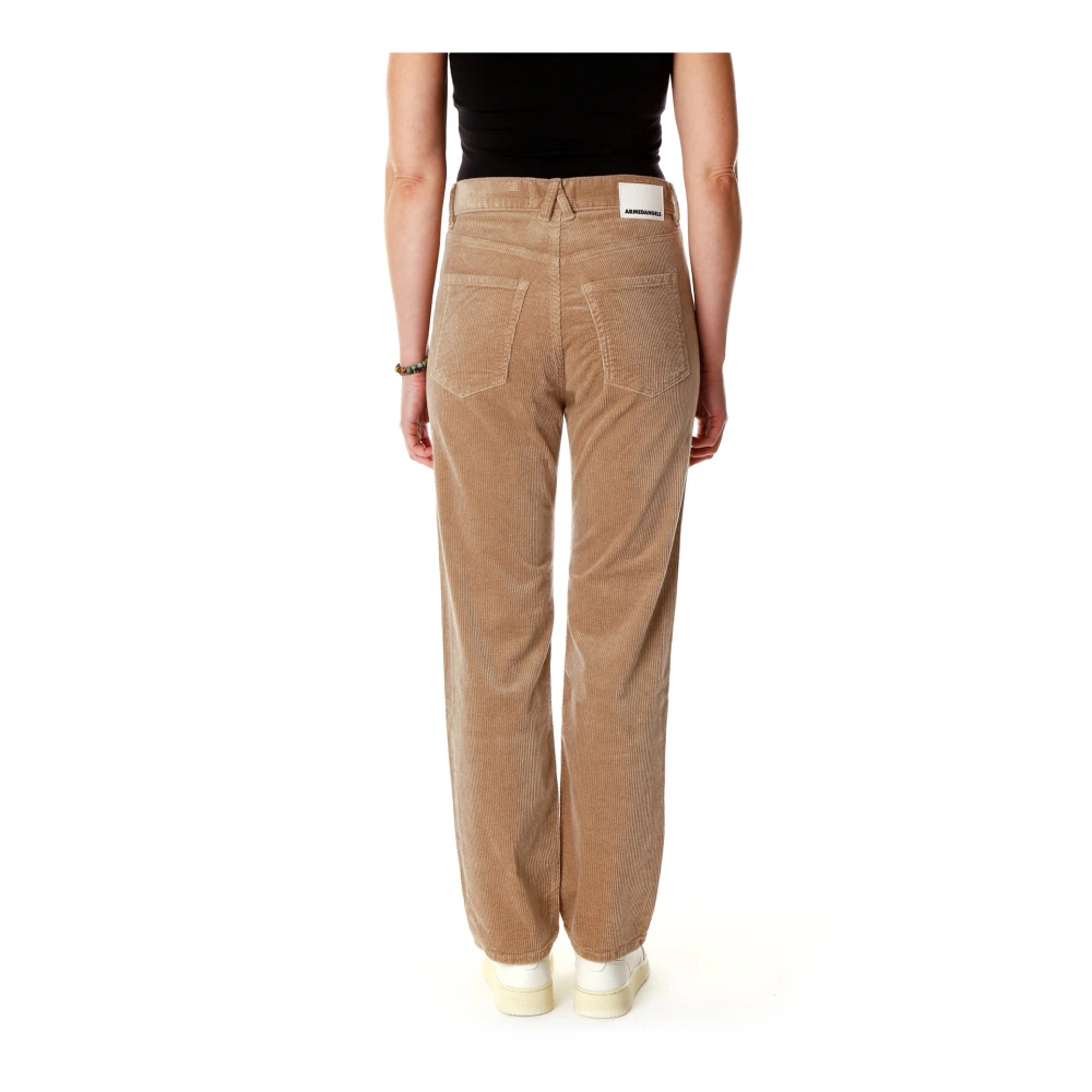 ARMEDANGELS Corduroy Highwaist Straight Fit Jeans Beige Dames