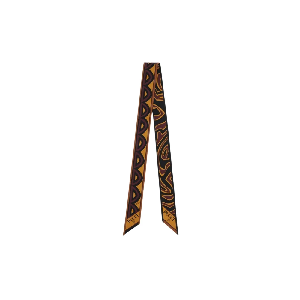 Pucci Donna Multicolor - Foulard In Seta Stampata - Accessories - E - One Size
