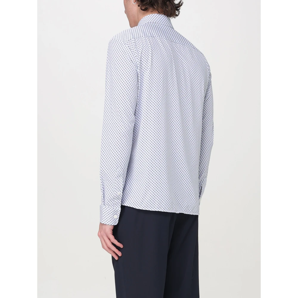 Hugo Boss Heren Casual P-Roan Overhemd Blue Heren