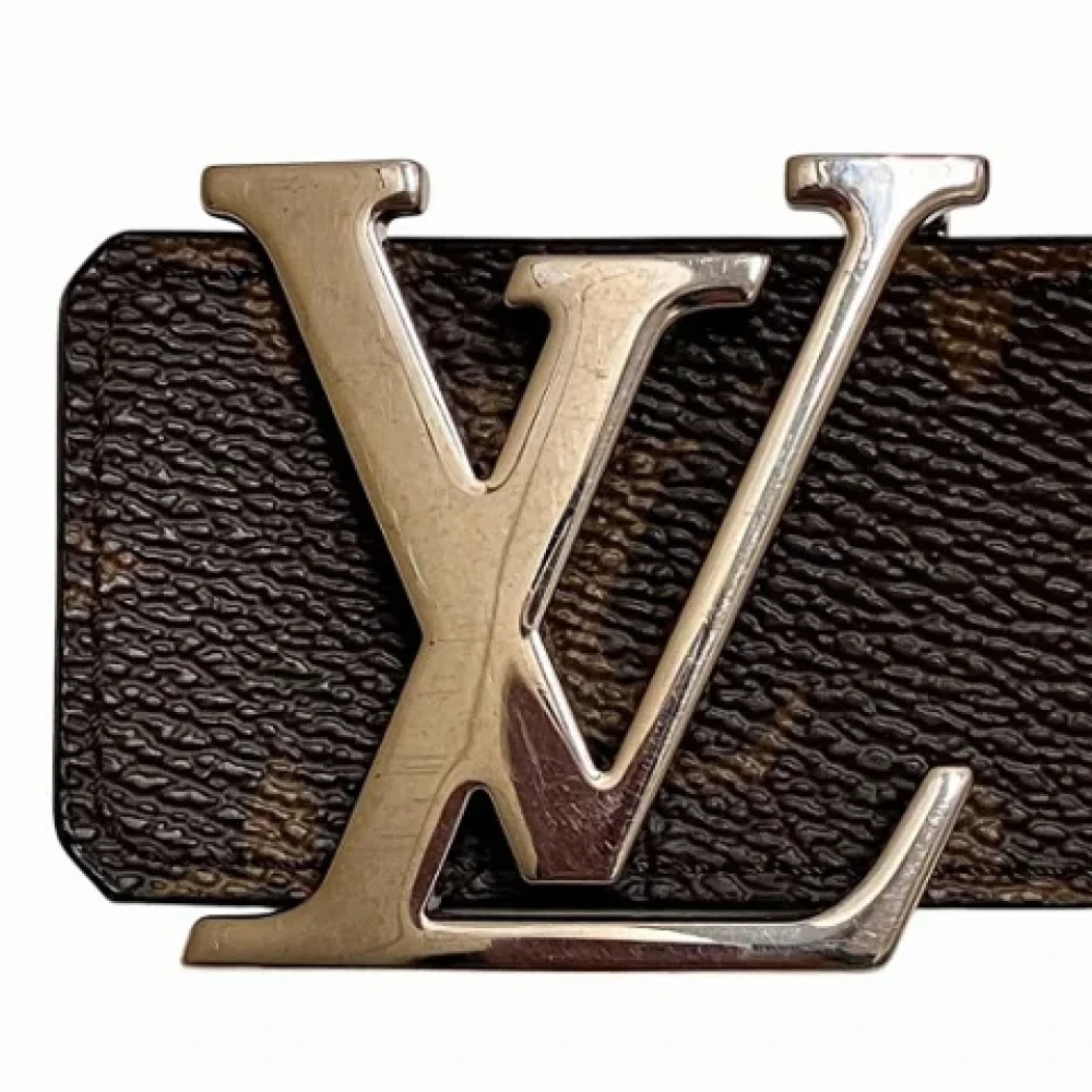 Louis Vuitton Vintage Pre-owned Fabric belts Brown Dames