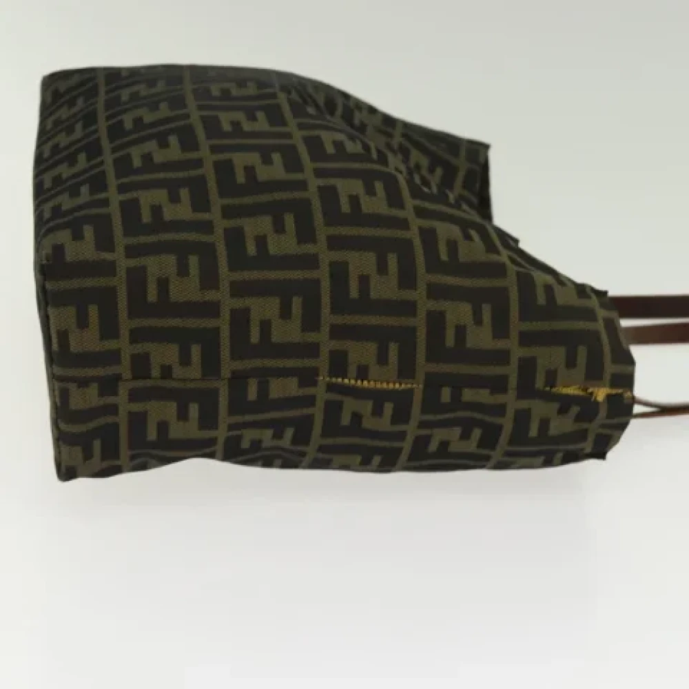 Fendi Vintage Pre-owned Canvas totes Brown Dames