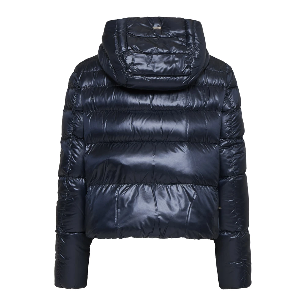 Herno Blauwe Resort Jassen Blue Dames
