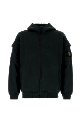 Sweat Homme Stone Island Bleu Zippé Intégral Taille S - Bon état