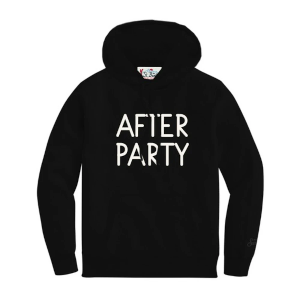MC2 Saint Barth Zwarte Sweaters voor Mannen Black Heren