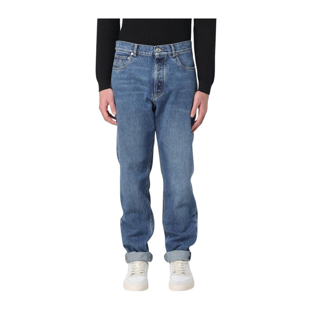 Jeans > Straight Jeans - - Brunello Cucinelli - Modalova