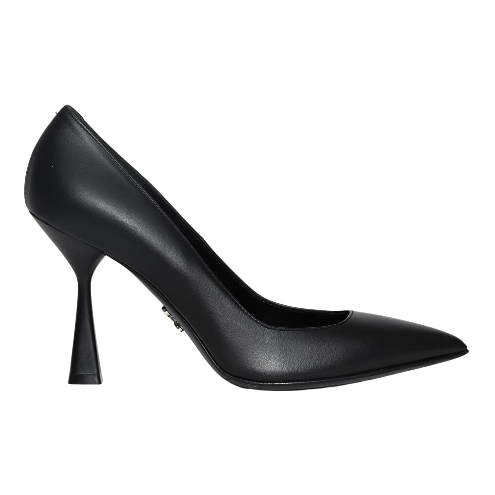 Escarpins Kira en Cuir Noir Talon 7 cm Sergio Levantesi Femme Miinto