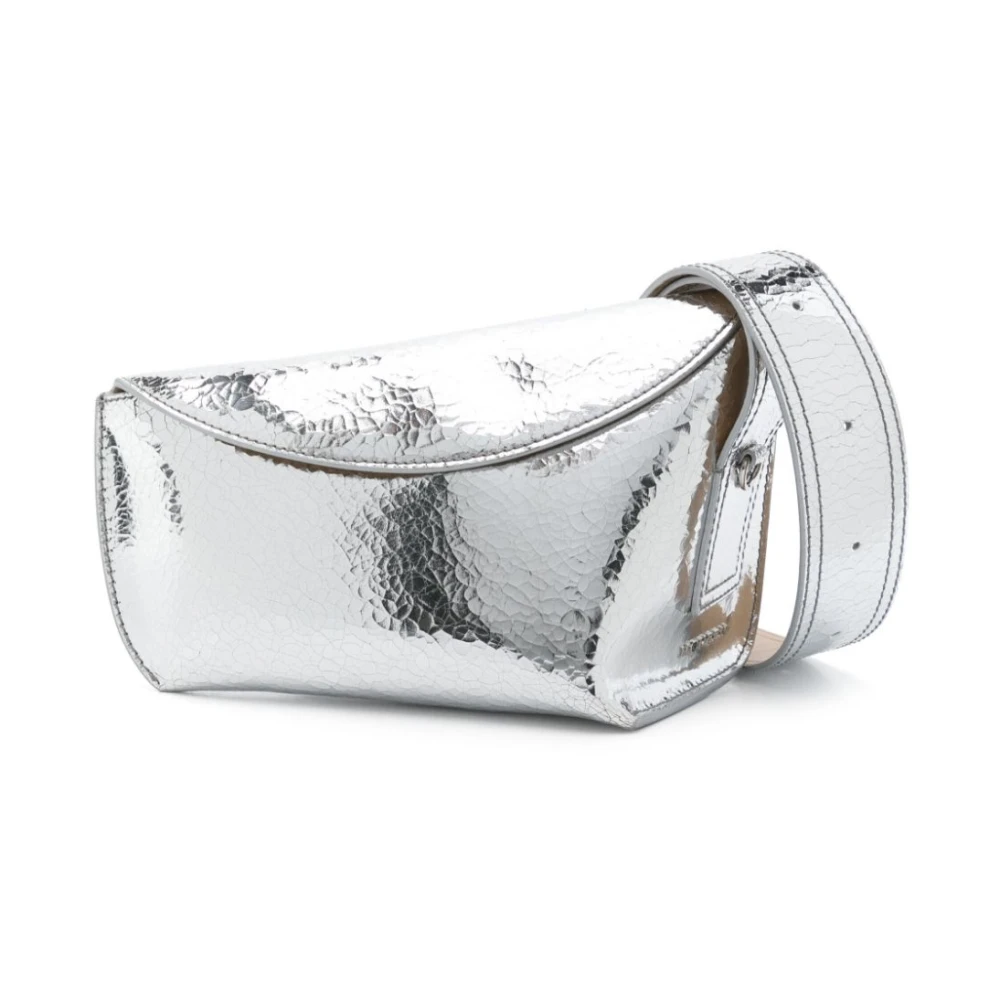 Alexander mcqueen Zilveren Schoudertas voor Vrouwen Gray Dames