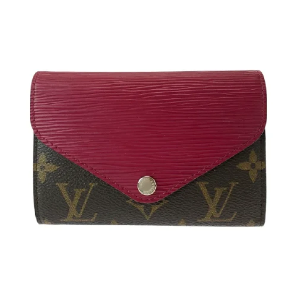 Louis Vuitton Vintage Pre-owned Canvas wallets Pink Dames