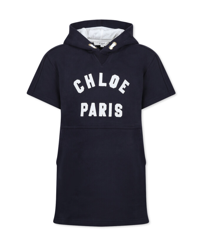 robe-a-capuche-a-manches-courtes