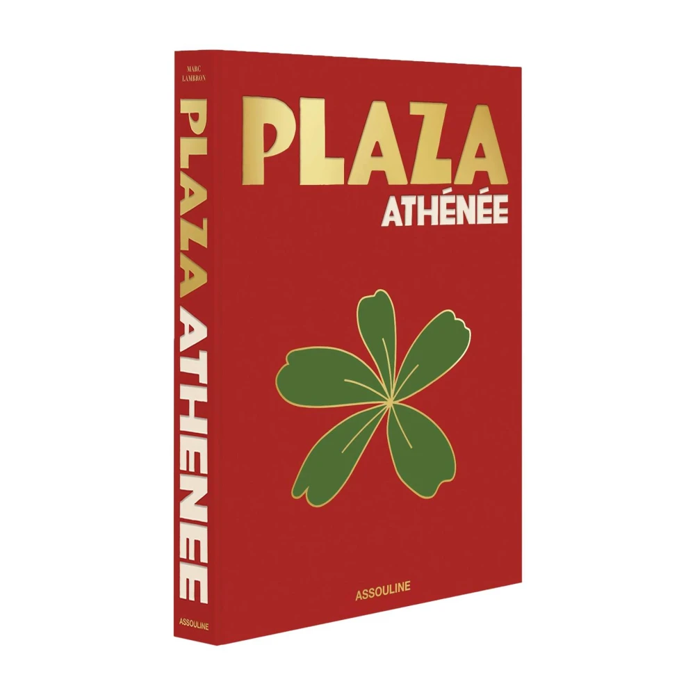 Assouline Plaza Athénée Boek Red Unisex