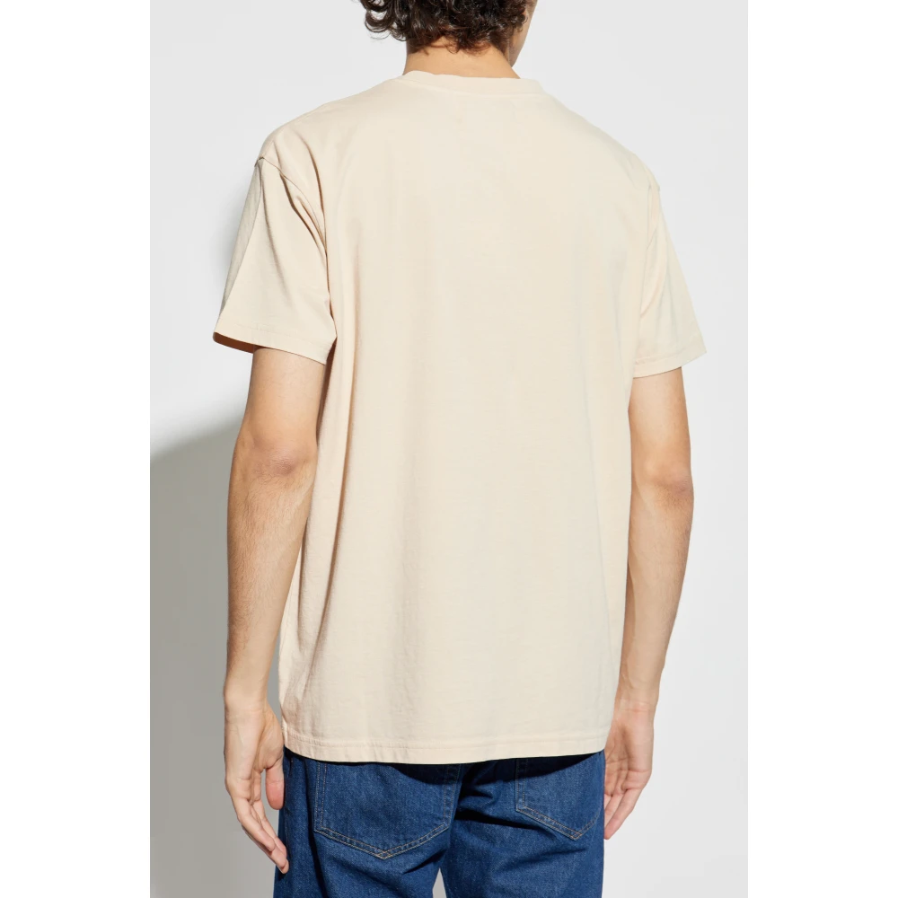 Vivienne Westwood T-shirt met logo Beige Heren