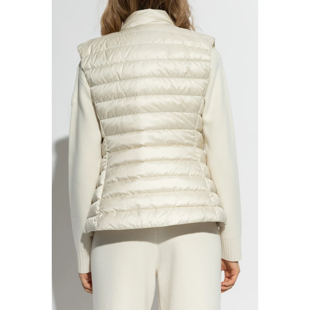 Moncler Donsvest Igens Beige Dames