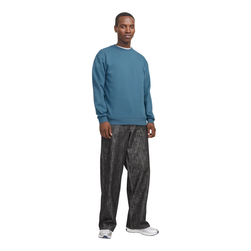 jack & jones Casual Heren Sweatshirt Bradley Blue Heren