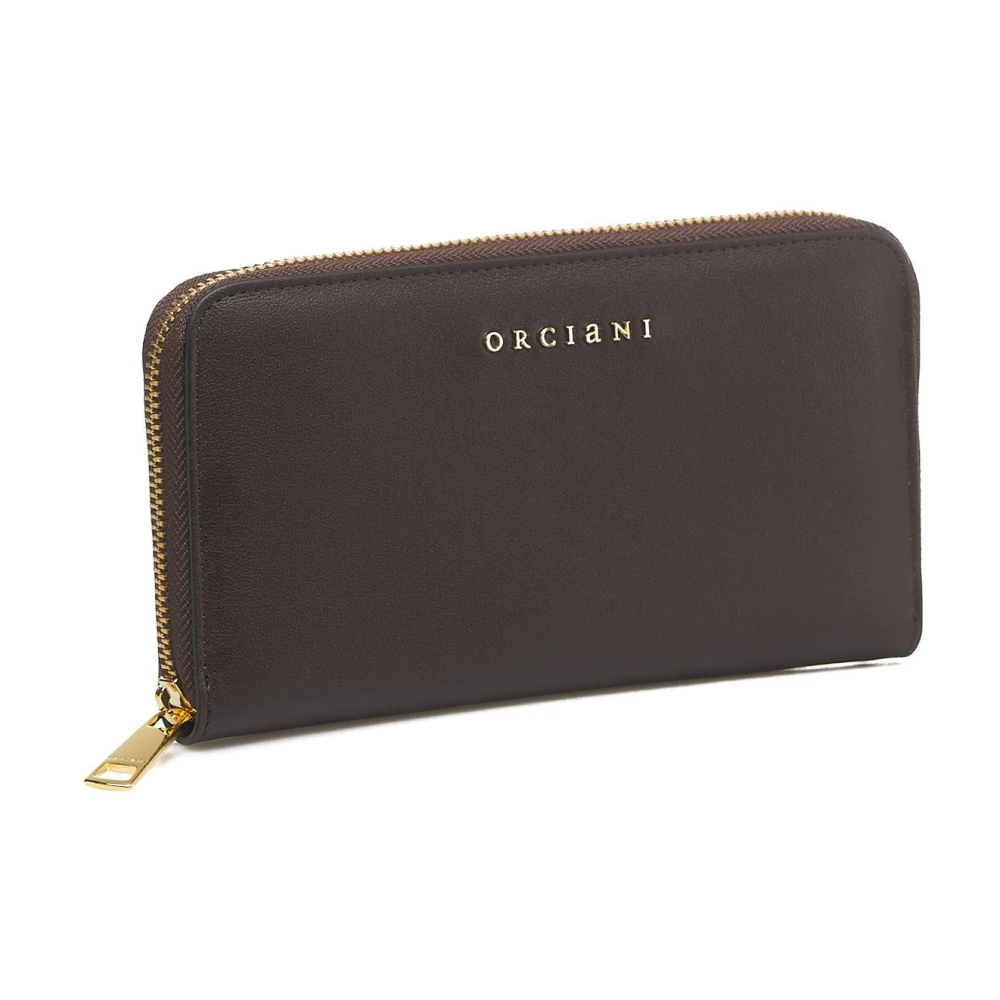 Orciani Bruine Portemonnees voor Vrouwen Aw24 Brown Dames