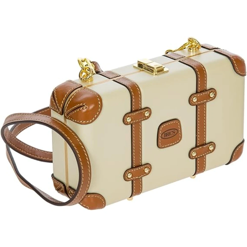 Bric's Stijlvolle Crème Accessoires Tas Beige Dames