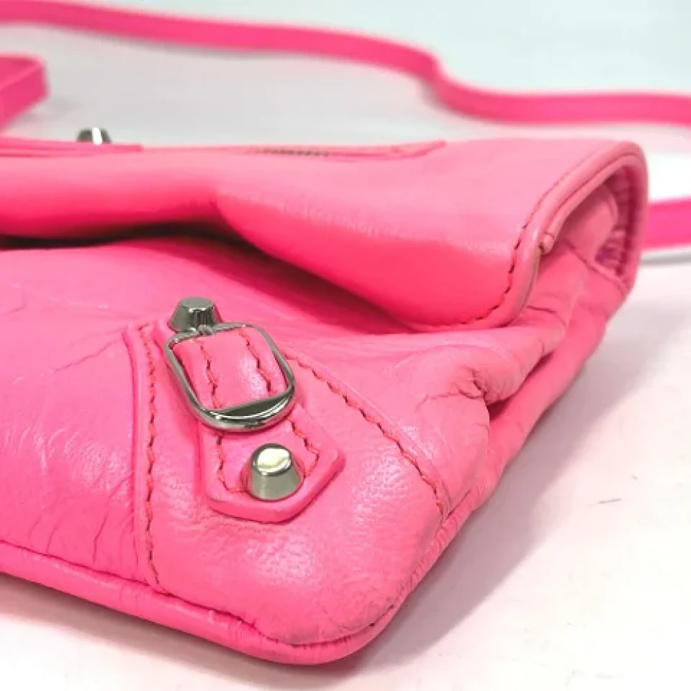 Balenciaga Vintage Pre-owned Leather balenciaga-bags Pink Dames