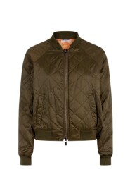 Gewatteerde shell bomber