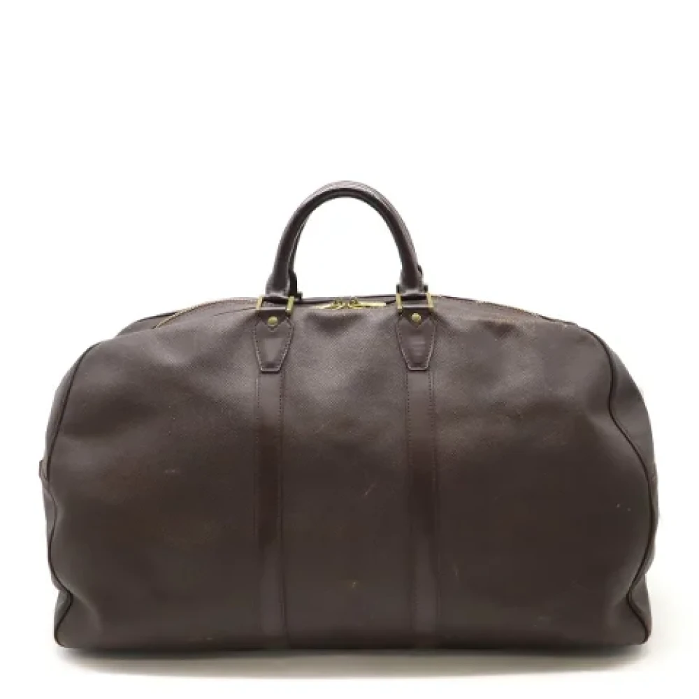 Louis Vuitton Vintage Pre-owned Leather travel-bags Brown Dames