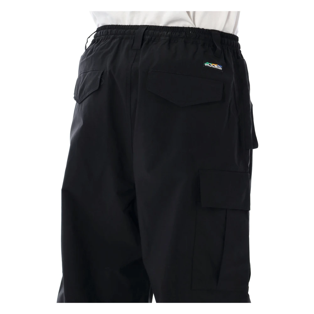 Manastash Zwarte Cargo Broek Aw24 Black Heren