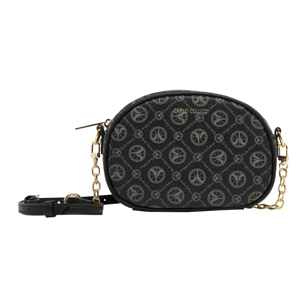 Carlo Colucci Women's Black Shoulder Bags