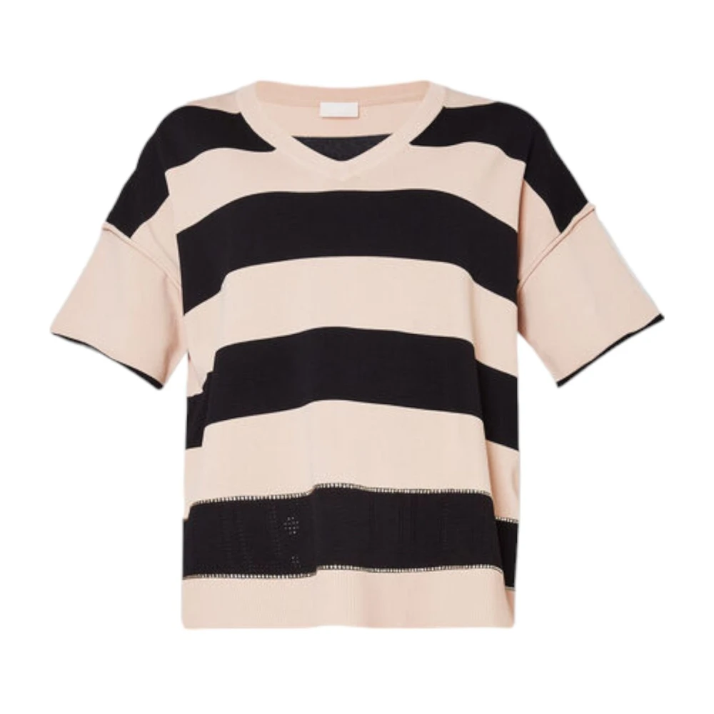 Liu Jo V-Hals Top Beige Dames